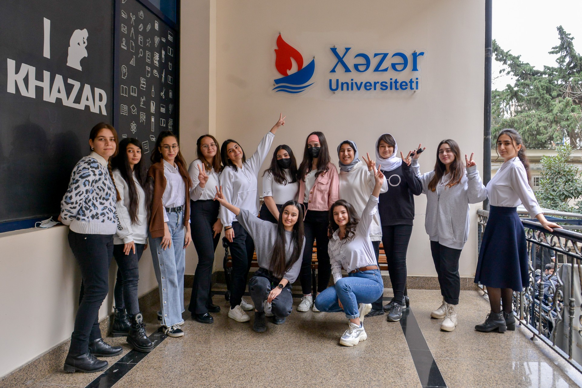 Project Participants at Khazar University ...